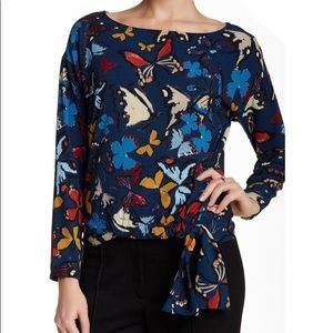 Anthropologie Weston Wear Butterfly Top Size XS